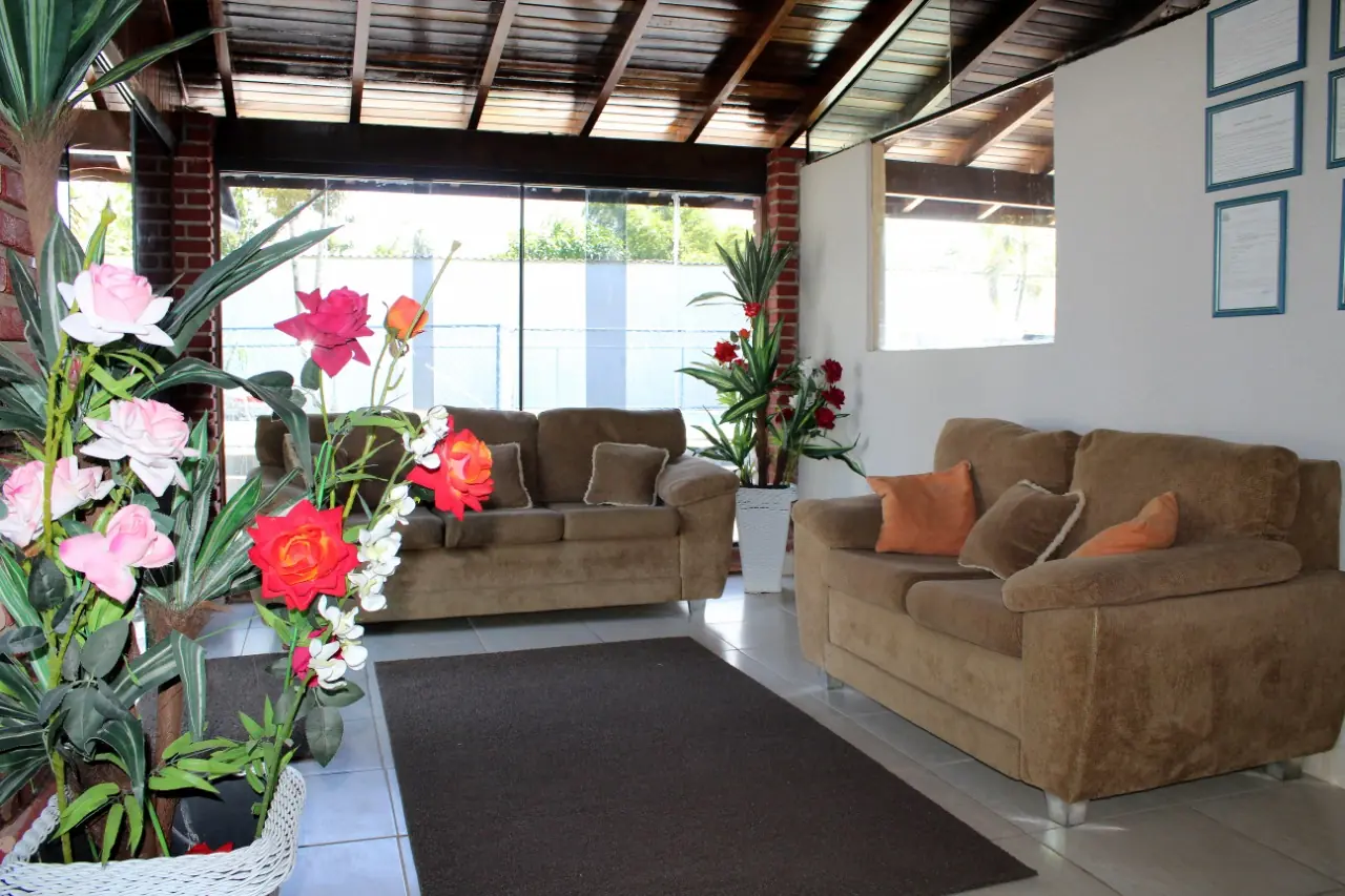 Recepção e sala de espera da unidade